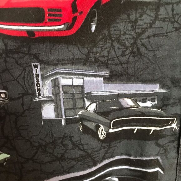 Vintage Muscle Car Button Down Shirt Sz 2X - Picture 11 of 16